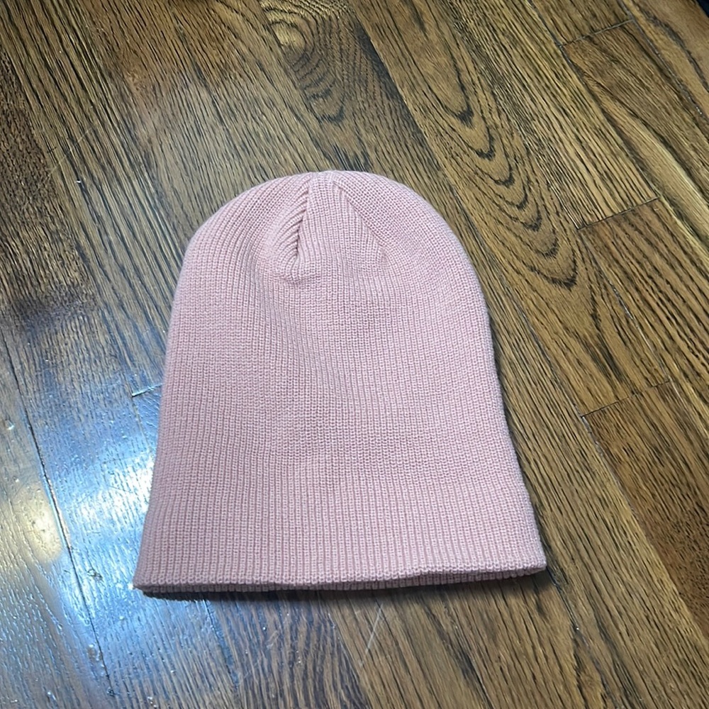 Pink beanie